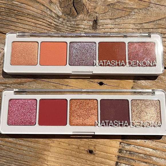 Natasha Denona Other - Natasha Denona 5-Pan Eyeshadow Palettes; Coral and Cranberry